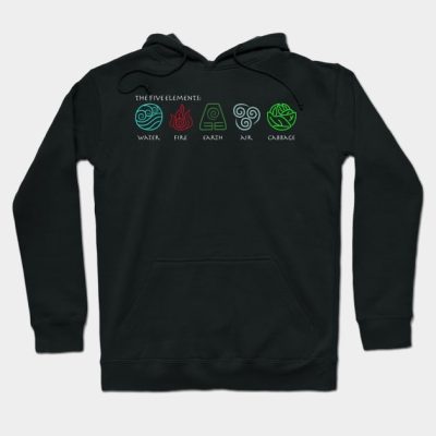 The Five Elements Avatar Hoodie Official Avatar: The Last AirbenderMerch