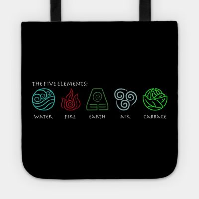 The Five Elements Avatar Tote Official Avatar: The Last AirbenderMerch