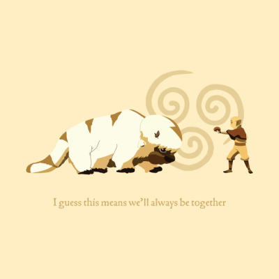 Appa And Aang Throw Pillow Official Avatar: The Last AirbenderMerch