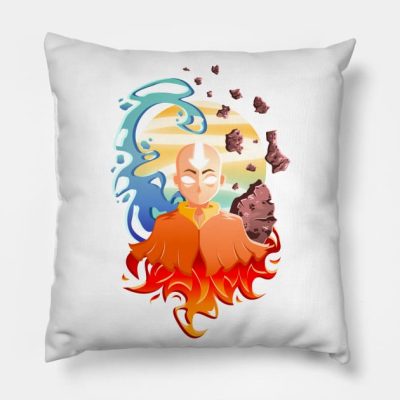 The Avatar Throw Pillow Official Avatar: The Last AirbenderMerch