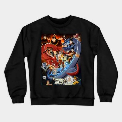 Avatar The Last Airbender Crewneck Sweatshirt Official Avatar: The Last AirbenderMerch