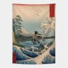 The Great Katara Off Kanagawa Tapestry Official Avatar: The Last AirbenderMerch