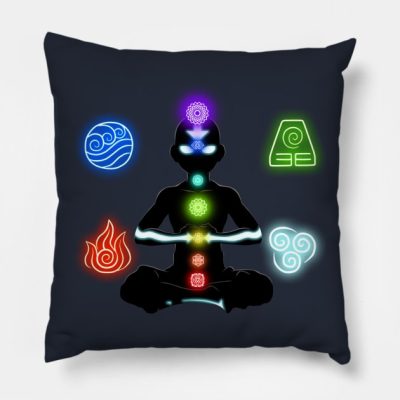 The Avatar Throw Pillow Official Avatar: The Last AirbenderMerch