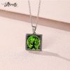 2023 avatar the last airbender Art Paintings Square Stainless Steel Necklace Glass Cabochon Pendants Necklace Jewelry 2 - Avatar: The Last Airbender Shop