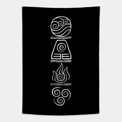 The Four Elements Tapestry Official Avatar: The Last AirbenderMerch
