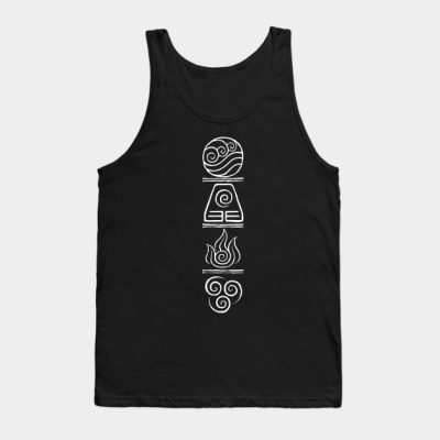 The Four Elements Tank Top Official Avatar: The Last AirbenderMerch