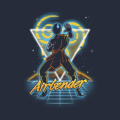 Retro Airbender Tapestry Official Avatar: The Last AirbenderMerch