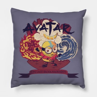 Avatar The Last Bananabender Throw Pillow Official Avatar: The Last AirbenderMerch