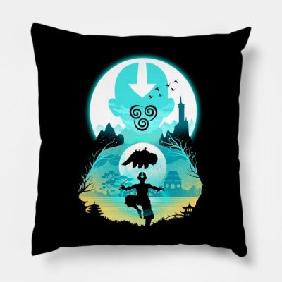 Airbender Throw Pillow Official Avatar: The Last AirbenderMerch
