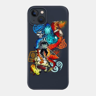 Avatar The 4 Elements Phone Case Official Avatar: The Last AirbenderMerch