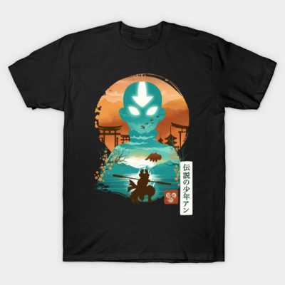 Ukiyo E Airbender T-Shirt Official Avatar: The Last AirbenderMerch