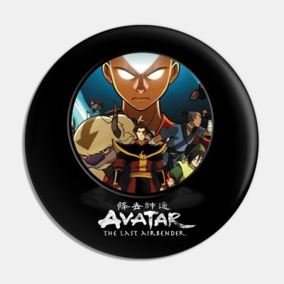 Avatar Circle Pin Official Avatar: The Last AirbenderMerch