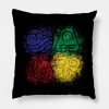 Four Elements Throw Pillow Official Avatar: The Last AirbenderMerch