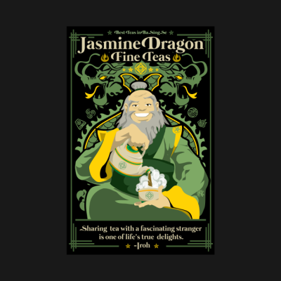 Jasmine Dragon Tapestry Official Avatar: The Last AirbenderMerch