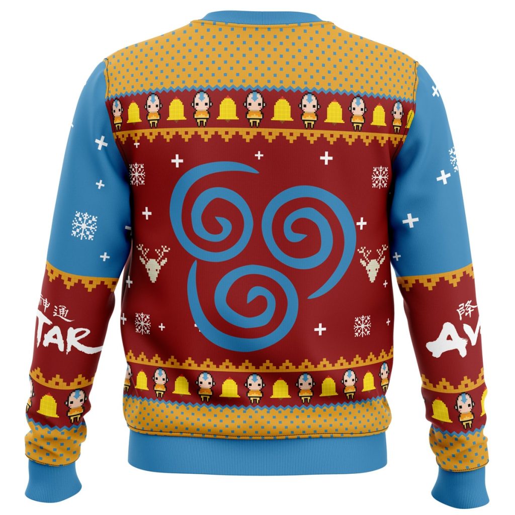 Airbenders Sweater back - Avatar: The Last Airbender Shop