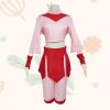 Anime Avatar The Last Airbender Ty Lee Cosplay Costume Adult Halloween Costumes Suit And Wig 3 - Avatar: The Last Airbender Shop