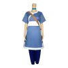 Anime Katara Cosplay Costumes Avatar The Last Airbender Cosplay Costumes Halloween Female Suit Set Clothing 2 - Avatar: The Last Airbender Shop