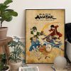 Avatar The Last Airbender Anime Posters Vintage Room Home Bar Cafe Decor Decor Art Wall Stickers 8 - Avatar: The Last Airbender Shop