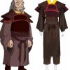 Avatar The Last Airbender Iroh Cosplay Costume Adult Halloween Suit L321 - Avatar: The Last Airbender Shop