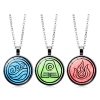 Avatar The Last Airbender Necklace for Women Jewelry Air Nomad Fire and Water Tribe Dome Glass - Avatar: The Last Airbender Shop