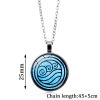 Avatar The Last Airbender Necklace for Women Jewelry Air Nomad Fire and Water Tribe Dome Glass 3 - Avatar: The Last Airbender Shop