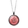 Avatar The Last Airbender Necklace for Women Jewelry Air Nomad Fire and Water Tribe Dome Glass 4 - Avatar: The Last Airbender Shop