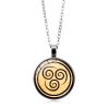 Avatar The Last Airbender Necklace for Women Jewelry Air Nomad Fire and Water Tribe Dome Glass 5 - Avatar: The Last Airbender Shop