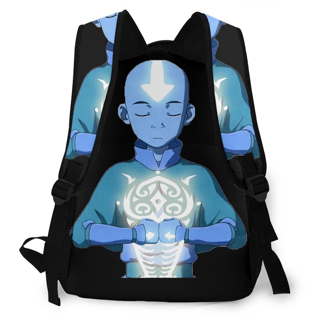 Avatar The Last Airbender School Bags Aang s Avatar State With Raava Beautiful backpack for Men 3 - Avatar: The Last Airbender Shop