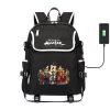 Avatar The Last Airbender Tardis canvas School Bag Bardoon Backpack USB charging Laptop bag travel bag 1 - Avatar: The Last Airbender Shop