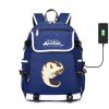 Avatar The Last Airbender Tardis canvas School Bag Bardoon Backpack USB charging Laptop bag travel bag - Avatar: The Last Airbender Shop