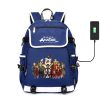 Avatar The Last Airbender Tardis canvas School Bag Bardoon Backpack USB charging Laptop bag travel bag 3 - Avatar: The Last Airbender Shop