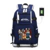 Avatar The Last Airbender canvas backpack students USB Charge Mochila School Bag Casual Travel bag Laptop 3 - Avatar: The Last Airbender Shop
