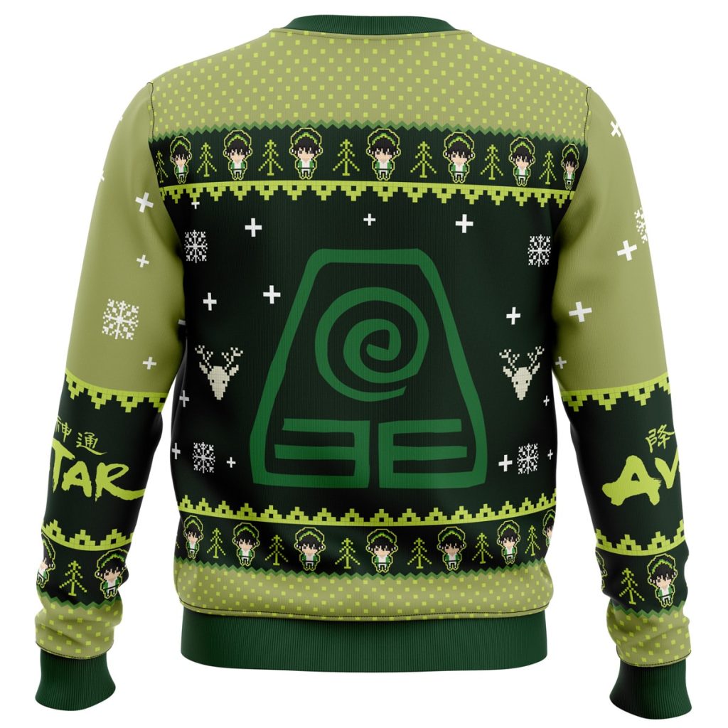 Earthbenders Sweater back - Avatar: The Last Airbender Shop