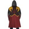 Fire Nation Avatar AOP Hooded Cloak Coat BACK Mockup - Avatar: The Last Airbender Shop