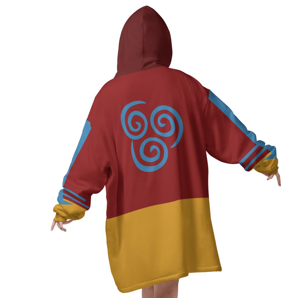 Mockup Blanket Hoodie back 7 - Avatar: The Last Airbender Shop