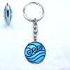 New Avatar The Last Airbender Keychain Kingdom Jewelry Air Nomad Fire And Water Tribe Pendant Double 2 - Avatar: The Last Airbender Shop