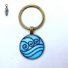 New Avatar The Last Airbender Keychain Kingdom Jewelry Air Nomad Fire And Water Tribe Pendant Double 5 - Avatar: The Last Airbender Shop