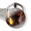 Pendant Car Key Chains Handmade Glass Cabochon Keychain Avatar The Last Airbender 1 - Avatar: The Last Airbender Shop