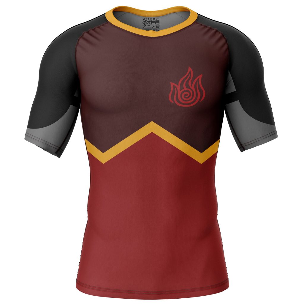 Short Sleeve Rash Guard front 58 - Avatar: The Last Airbender Shop