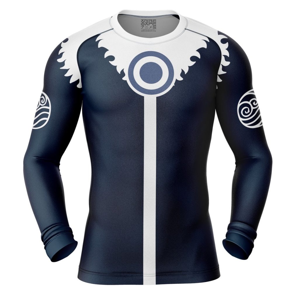 Waterbender Compression Shirt Rash Guard front - Avatar: The Last Airbender Shop