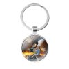 glass cabochon keychain Bag Car key chain Ring Holder Charms keychains Gifts Avatar The Last Airbender 4 - Avatar: The Last Airbender Shop