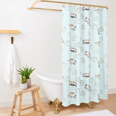 Happy Appa Shower Curtain Official Avatar: The Last AirbenderMerch