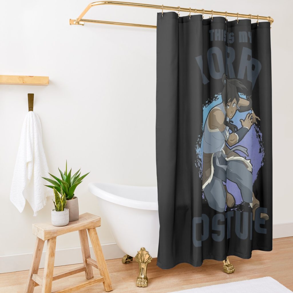 Avatar The Last Airbender Shower Curtain Official Avatar: The Last AirbenderMerch