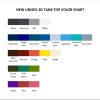 tank top color chart - Avatar: The Last Airbender Shop