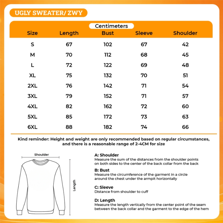 3D UGLY SWEATER - Avatar: The Last Airbender Shop